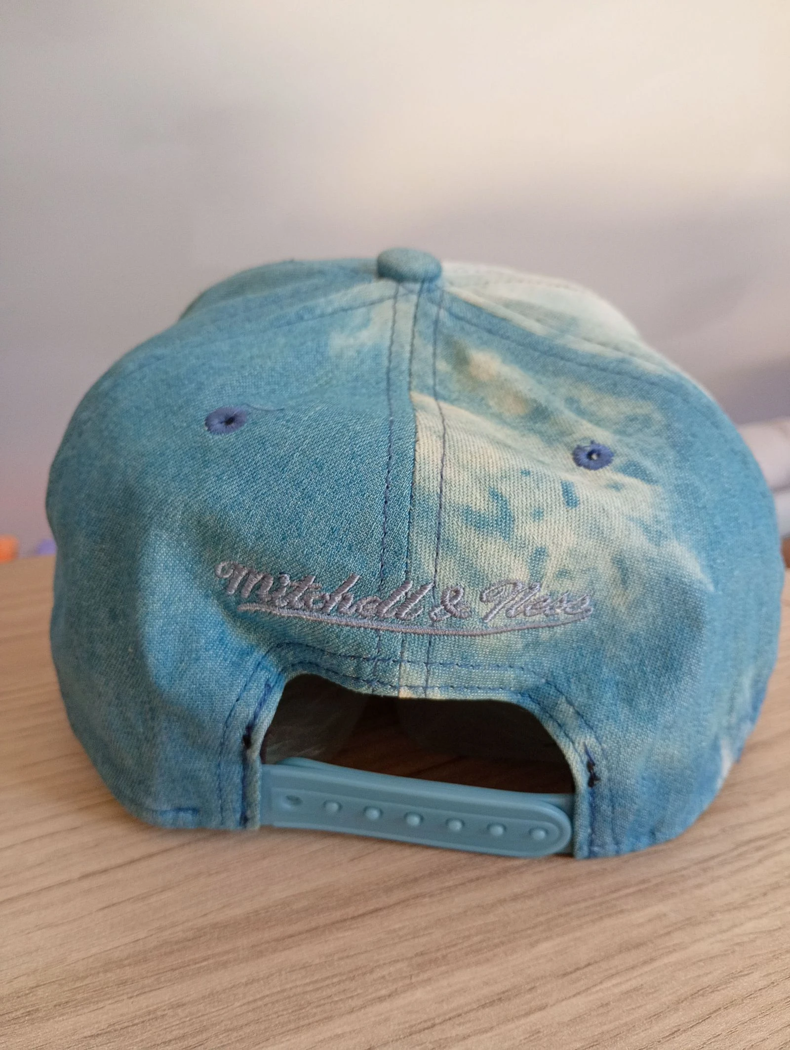 Vintage NBA Nets B authentic adjustable blue and white cap – photo 5